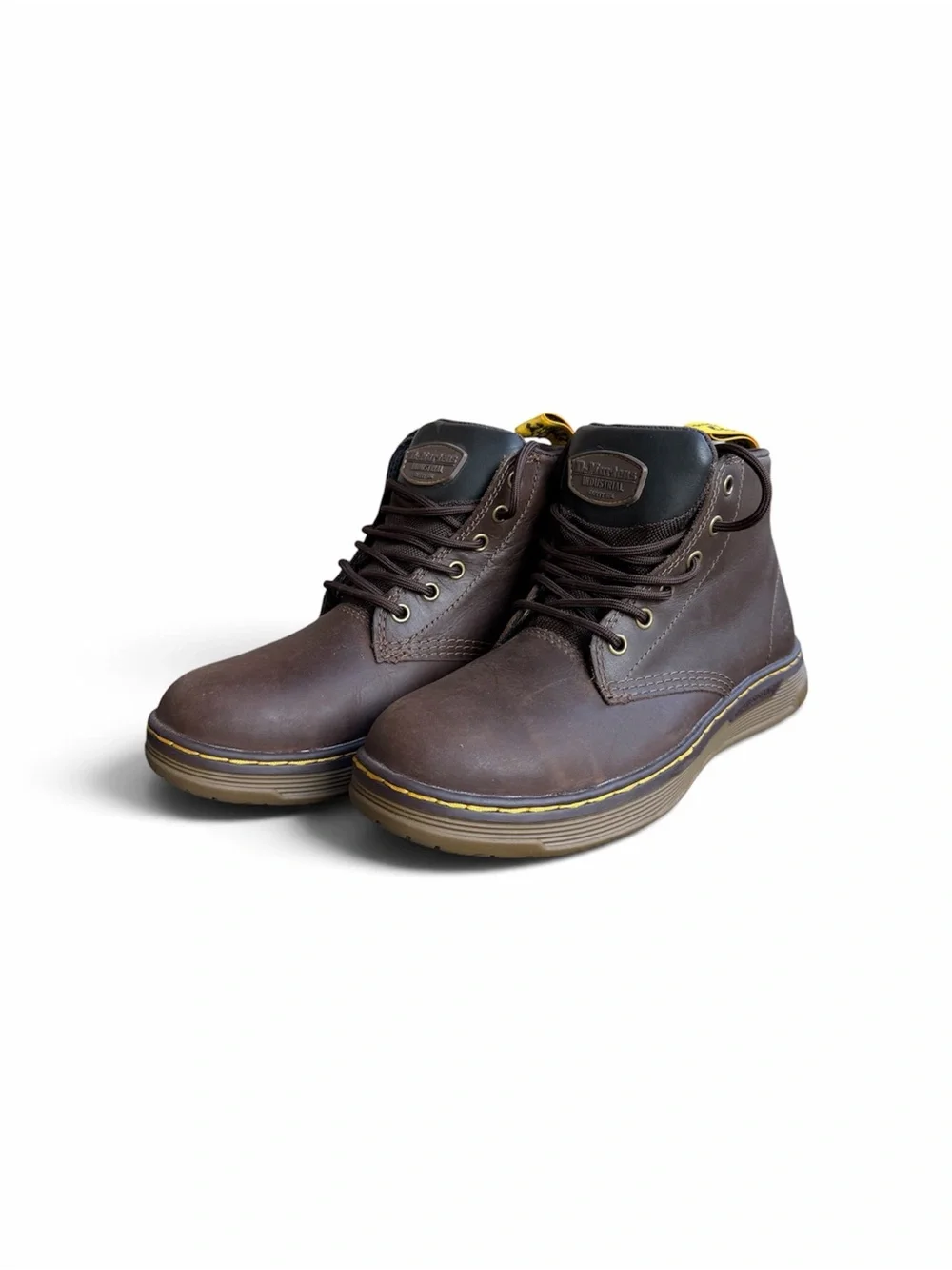 Dr. Martens AirWair Men's Dark Brown Leather Chukka Boots
